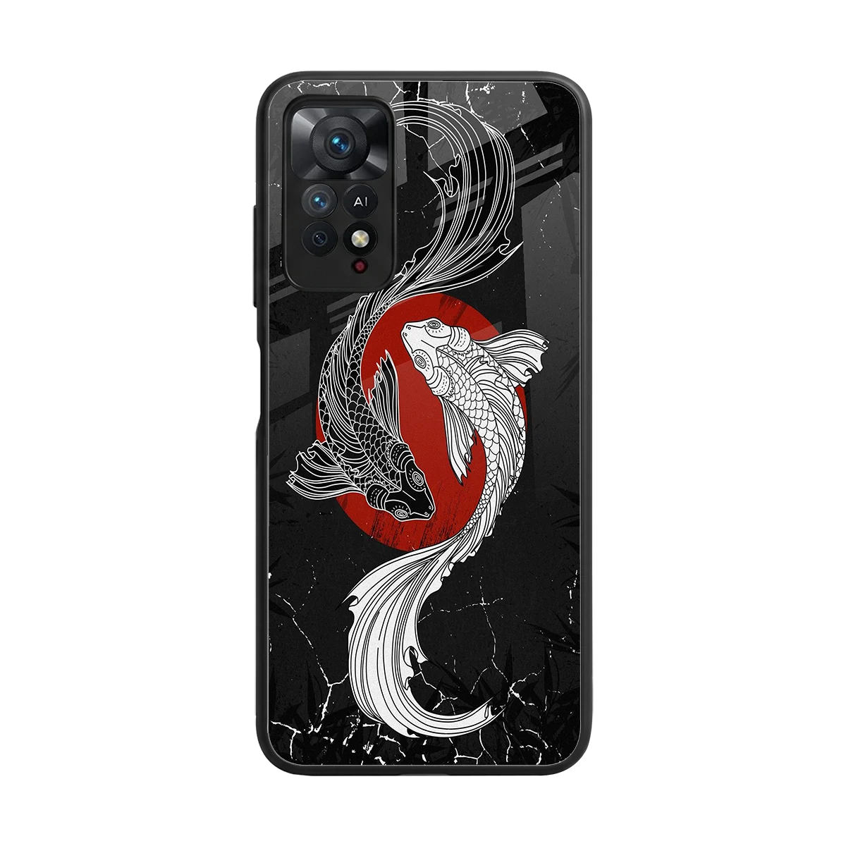 Majestic Marine back phone cover | glass case for redmi note 11 pro