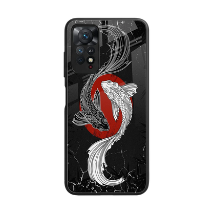 Majestic Marine back phone cover | glass case for redmi note 11 pro