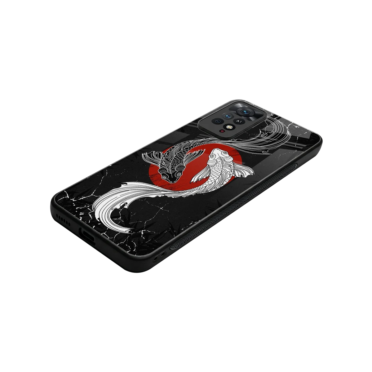 Majestic Marine stylish phone case for redmi note 11 pro | glossy glass and slim fit