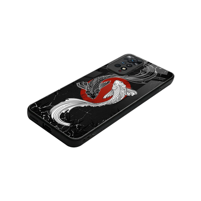Majestic Marine stylish phone case for redmi note 11 pro | glossy glass and slim fit