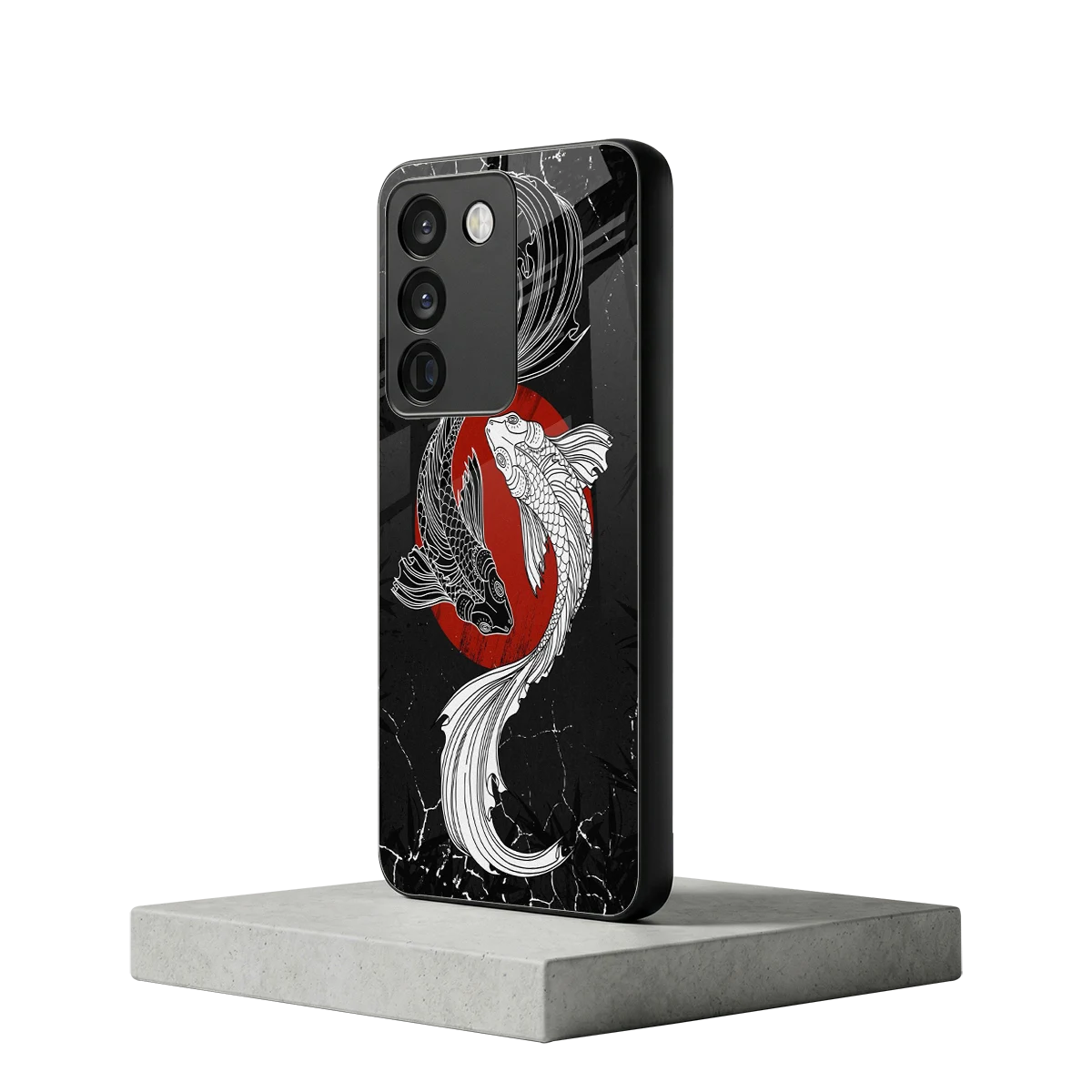 Majestic Marine vivo y200 5g mobile cover | shockproof glass phone case