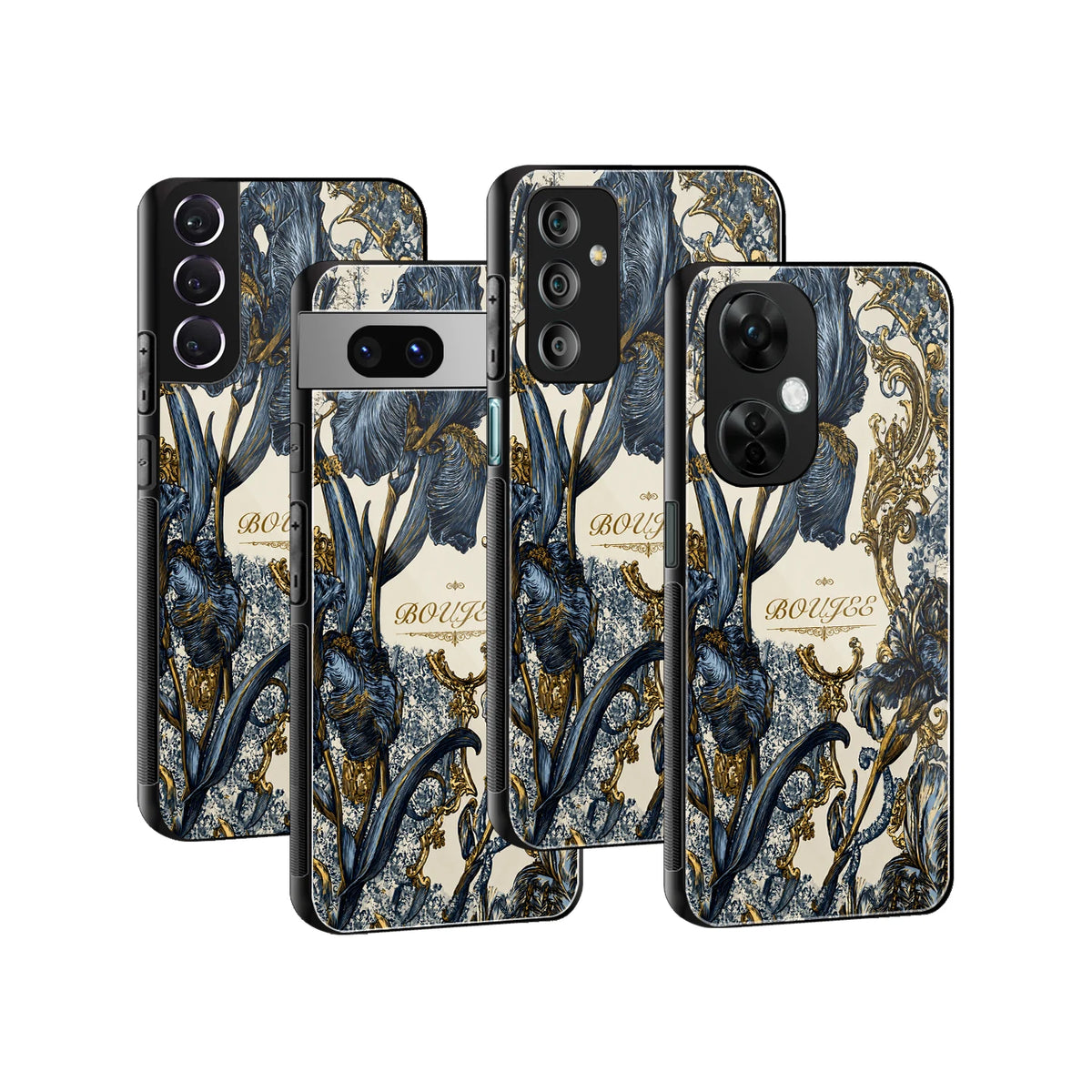 Stylish Glass Back Case for All Smartphones iPhone, Samsung, OnePlus, Pixel, Redmi, Oppo, Vivo, Motorola