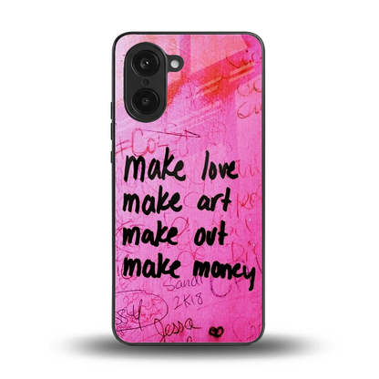 Make Magic back phone cover | glass case for oneplus nord ce5 5g