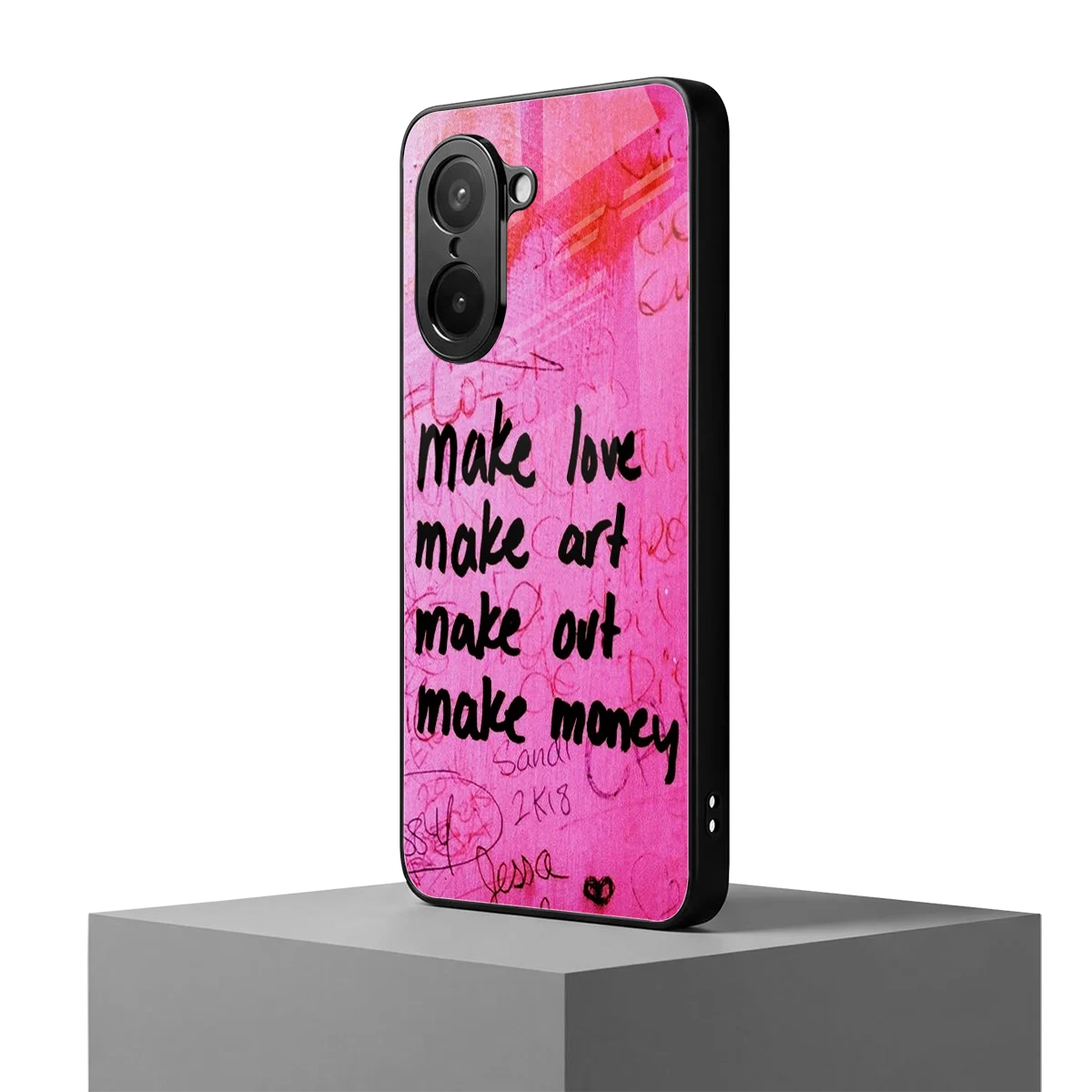 Make Magic oneplus nord ce5 5g mobile cover | shockproof glass phone case