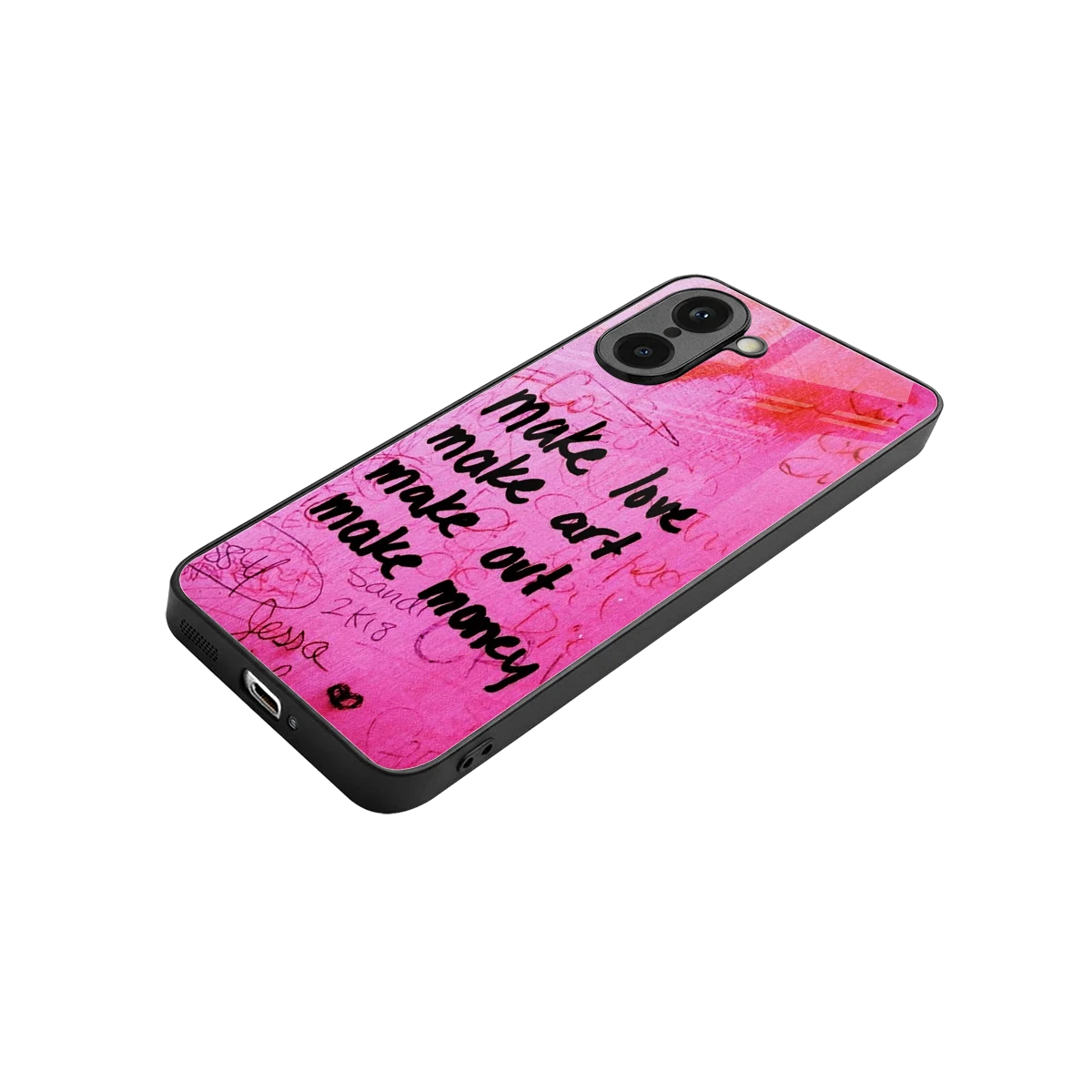 Make Magic stylish phone case for oneplus nord ce5 5g | glossy glass and slim fit