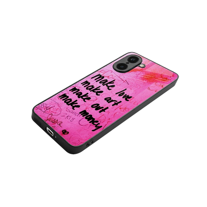 Make Magic stylish phone case for oneplus nord ce5 5g | glossy glass and slim fit