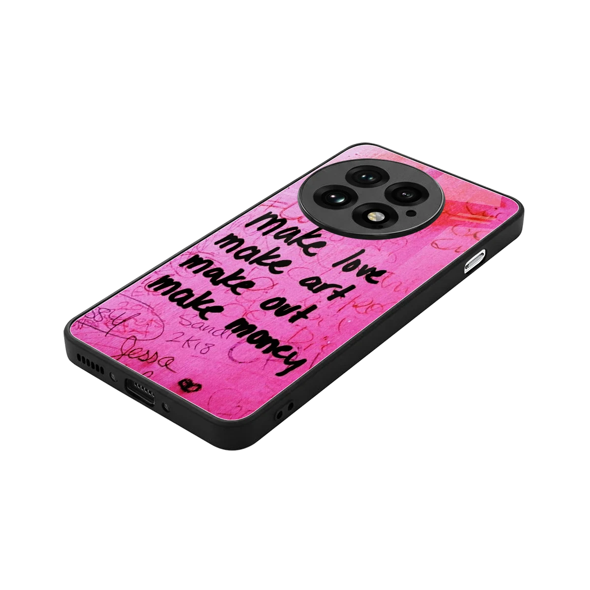 Make Magic stylish phone case for oneplus 13 | glossy glass and slim fit