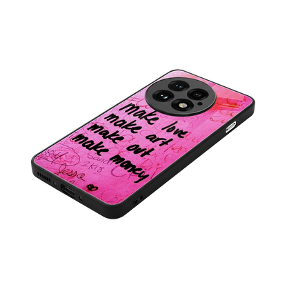 Make Magic stylish phone case for oneplus 13 | glossy glass and slim fit