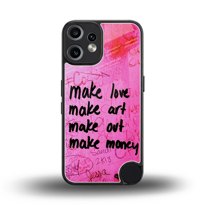 Make Magic back phone cover | glass case for cmf nothing phone 2 pro