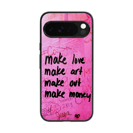 Make Magic back phone cover | glass case for google pixel 10 pro xl