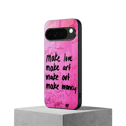 Make Magic google pixel 10 pro xl mobile cover | shockproof glass phone case