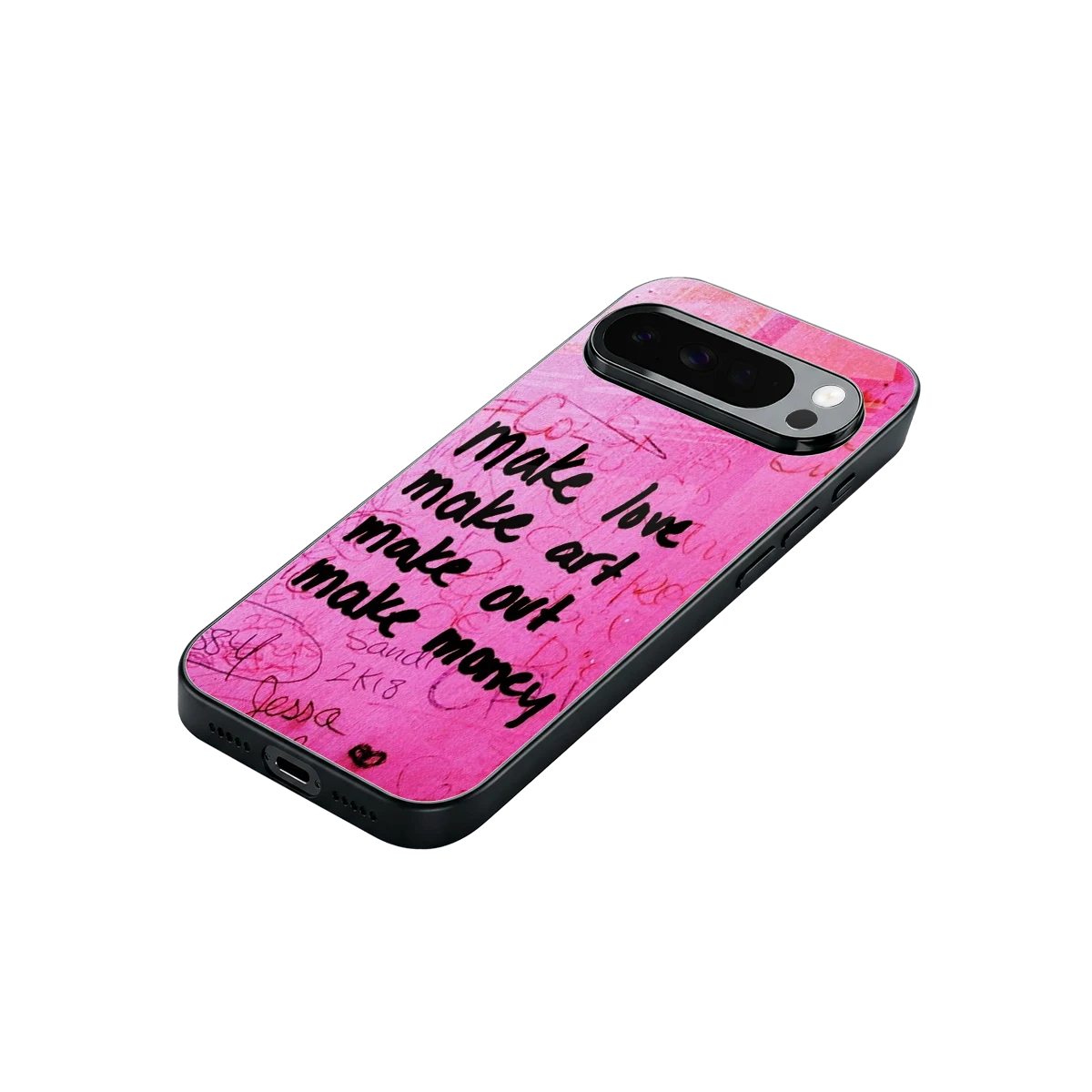 Make Magic stylish phone case for google pixel 10 pro xl | glossy glass and slim fit