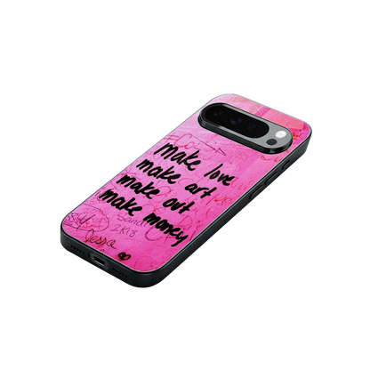 Make Magic stylish phone case for google pixel 10 pro xl | glossy glass and slim fit