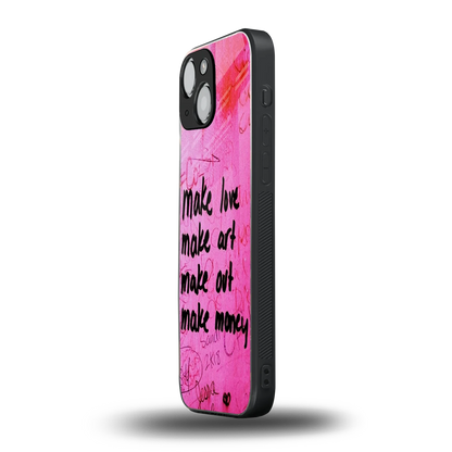 Make Magic iphone 13 mini mobile cover | shockproof glass phone case
