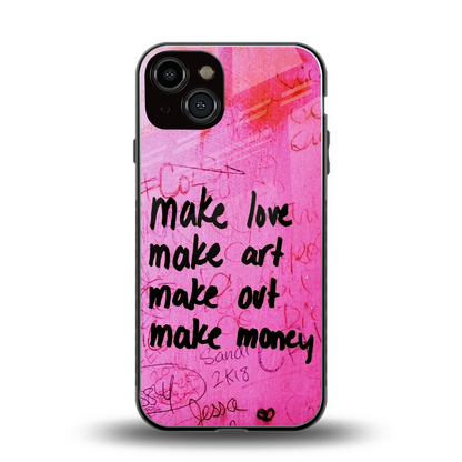 Make Magic back phone cover | glass case for iphone 13
