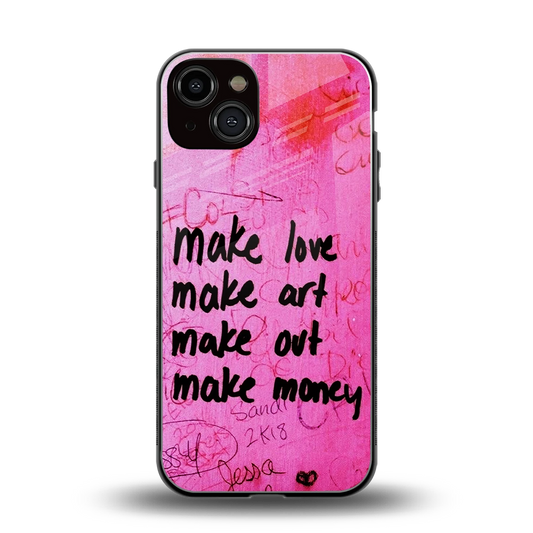 Make Magic back phone cover | glass case for iphone 13