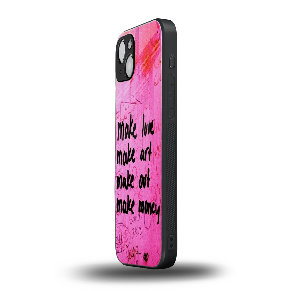 Make Magic iphone 13 mobile cover | shockproof glass phone case