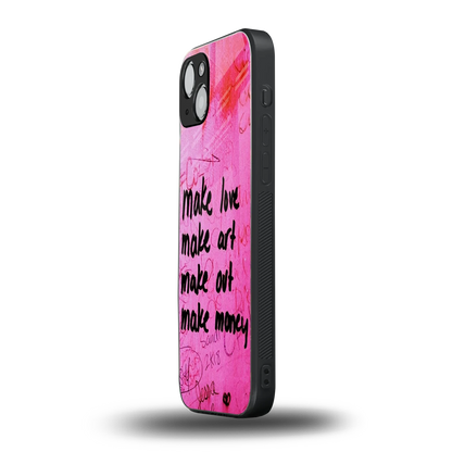 Make Magic iphone 15 mobile cover | shockproof glass phone case