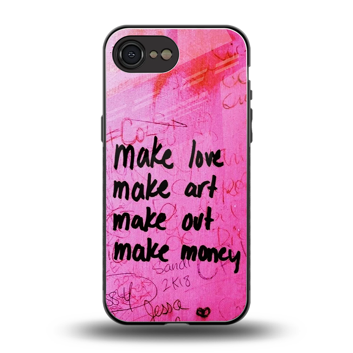 Make Magic back phone cover | glass case for iphone 17e