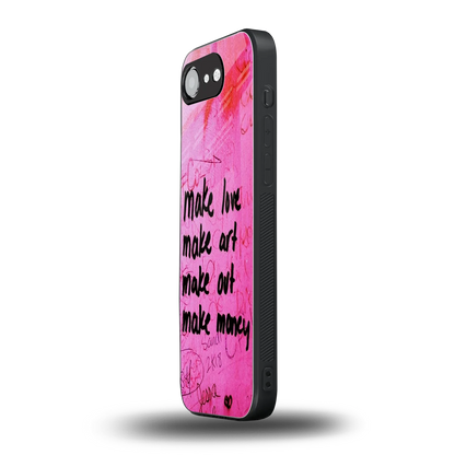 Make Magic iphone 16e mobile cover | shockproof glass phone case