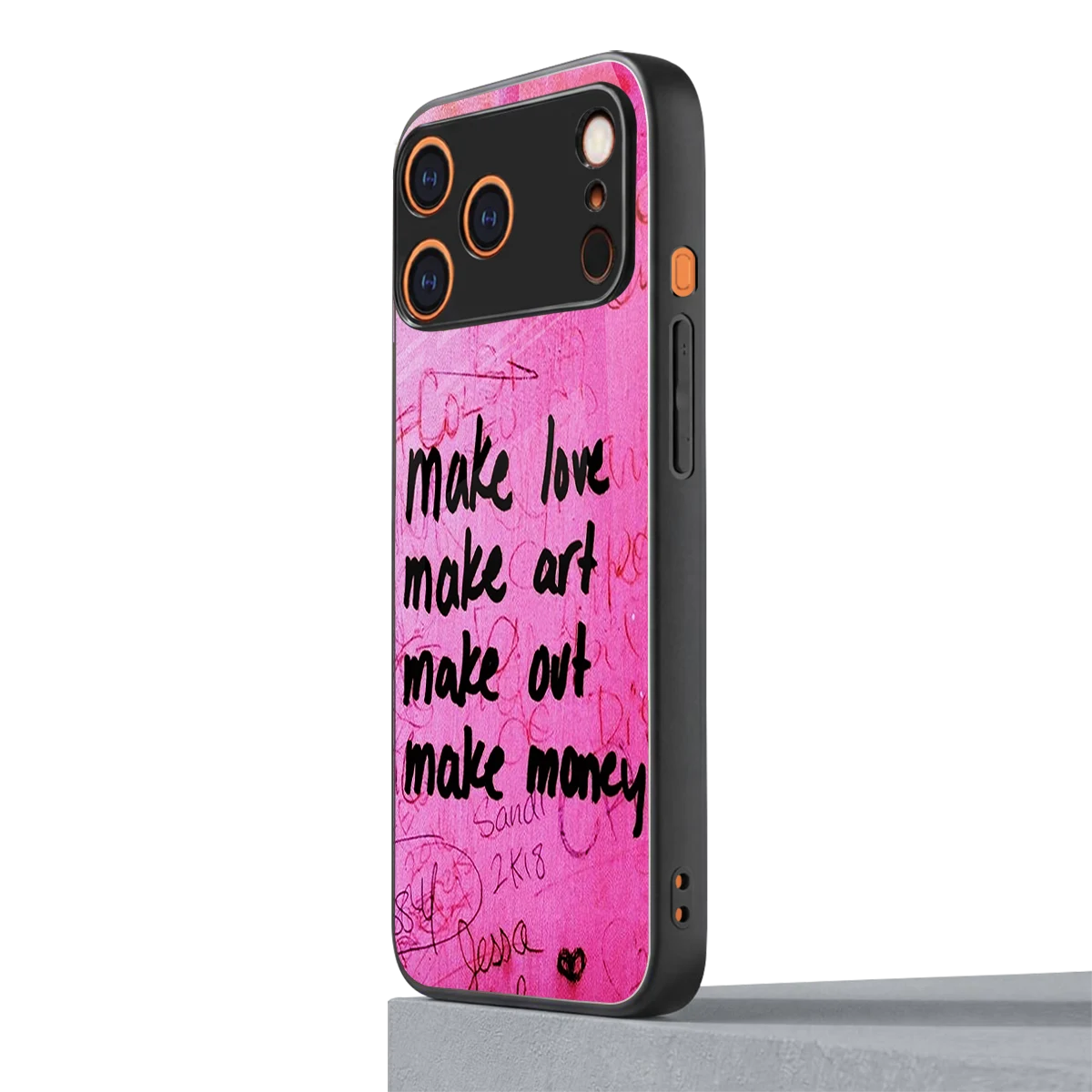 Make Magic iphone 17 pro max mobile cover | shockproof glass phone case