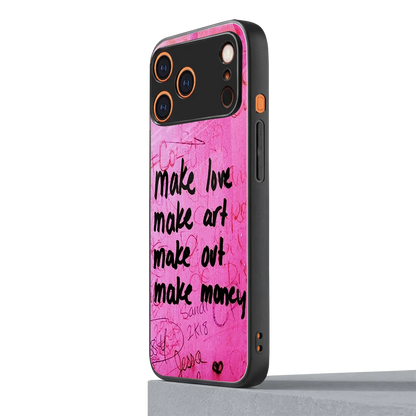 Make Magic iphone 17 pro max mobile cover | shockproof glass phone case