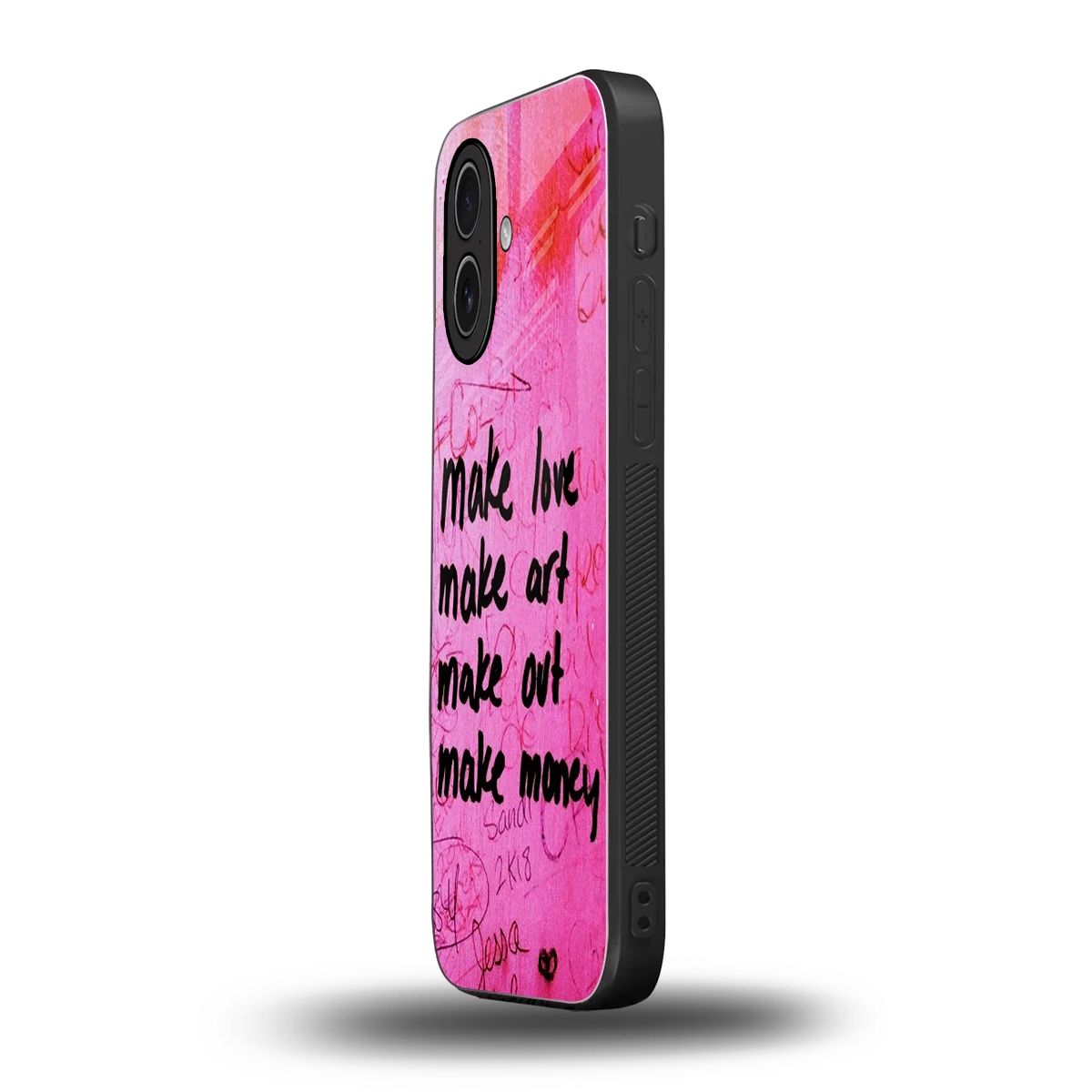 Make Magic iphone 17 mobile cover | shockproof glass phone case