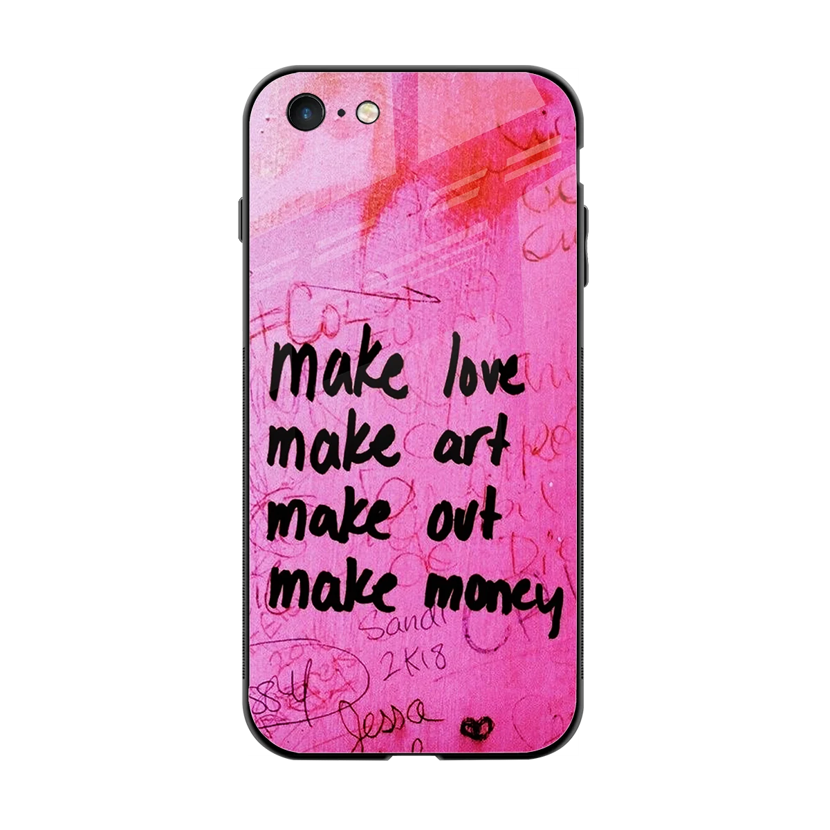 Make Magic back phone cover | glass case for iphone 6s plus