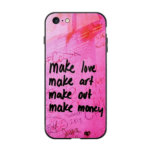 Make Magic back phone cover | glass case for iphone 6s plus