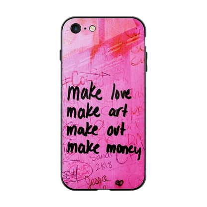Make Magic back phone cover | glass case for iphone 7