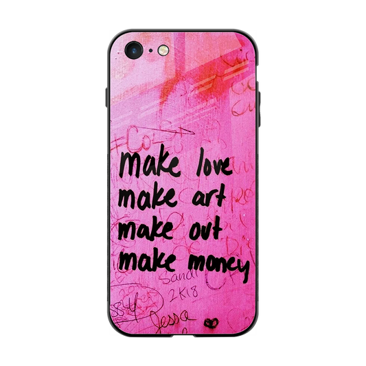 Make Magic back phone cover | glass case for iphone 7