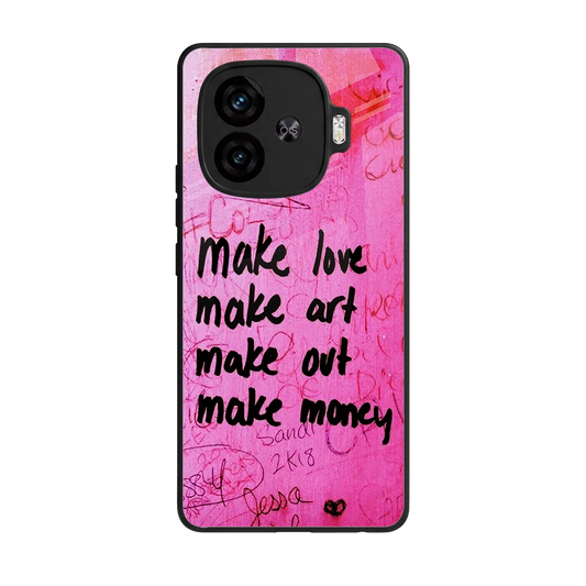 Make Magic back phone cover | glass case for iqoo neo 10r 5g