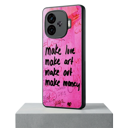 Make Magic iqoo neo 10r 5g mobile cover | shockproof glass phone case