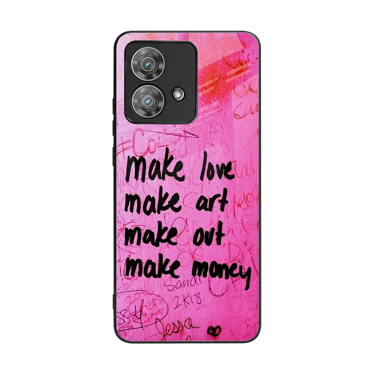 Make Magic back phone cover | glass case for motorola edge 40 neo 5g