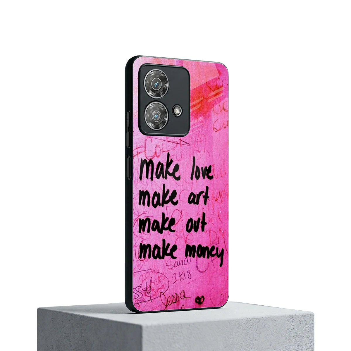 Make Magic motorola edge 40 neo 5g mobile cover | shockproof glass phone case