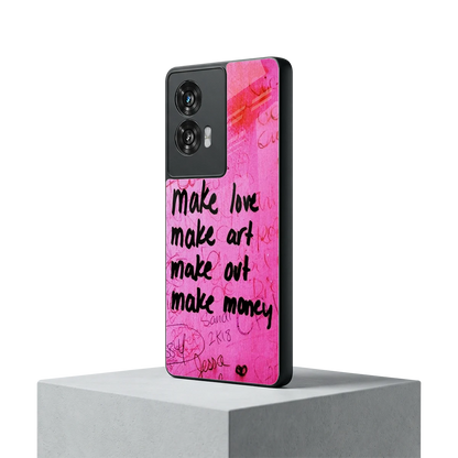 Make Magic motorola edge 50 fusion mobile cover | shockproof glass phone case
