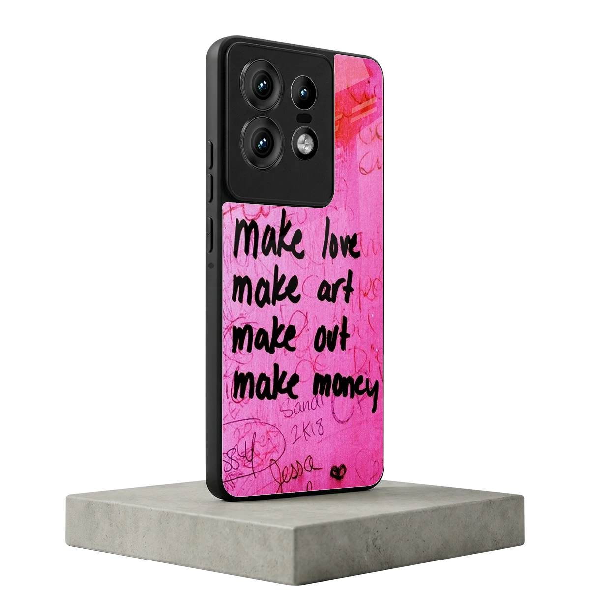 Make Magic motorola edge 50 pro mobile cover | shockproof glass phone case