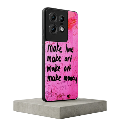 Make Magic motorola edge 50 pro mobile cover | shockproof glass phone case
