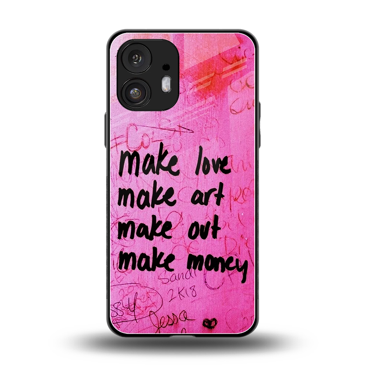 Make Magic back phone cover | glass case for nothing phone 2