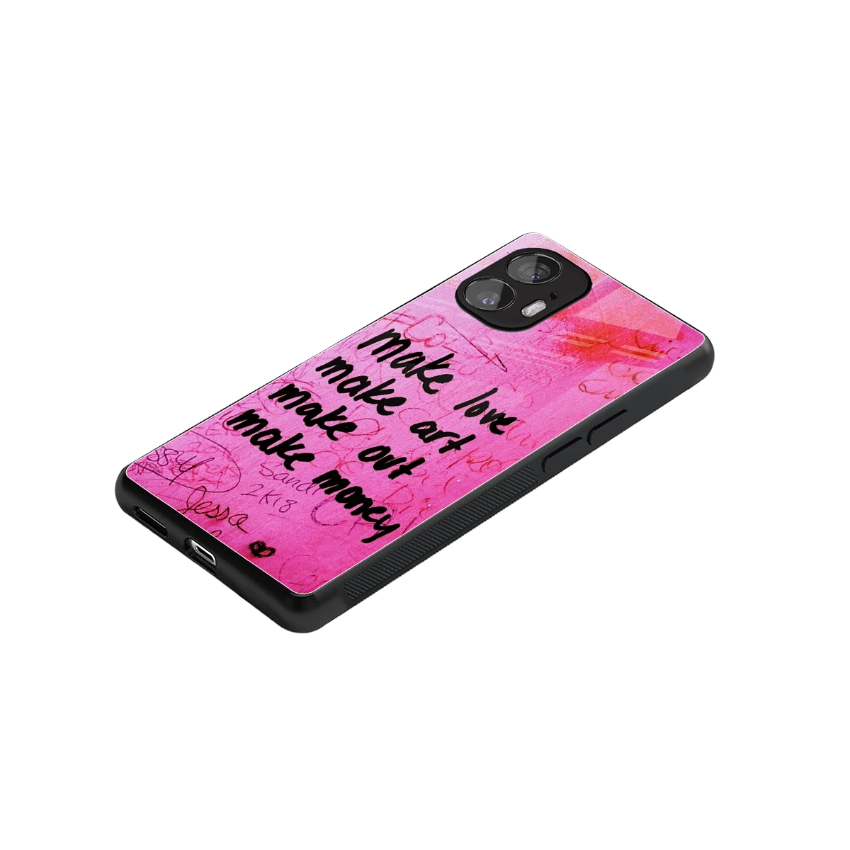 Make Magic stylish phone case for nothing phone 2 | glossy glass and slim fit