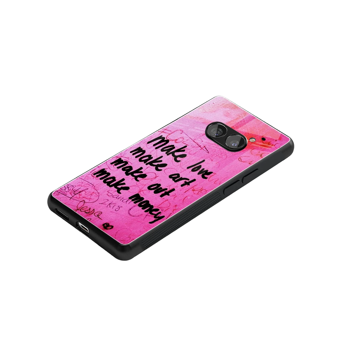 Make Magic stylish phone case for nothing phone 2a | glossy glass and slim fit