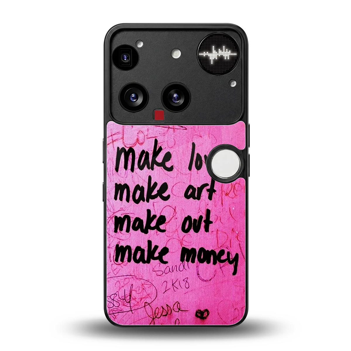 Make Magic back phone cover | glass case for nothing phone 3