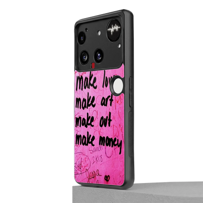 Make Magic nothing phone 3 mobile cover | shockproof glass phone case