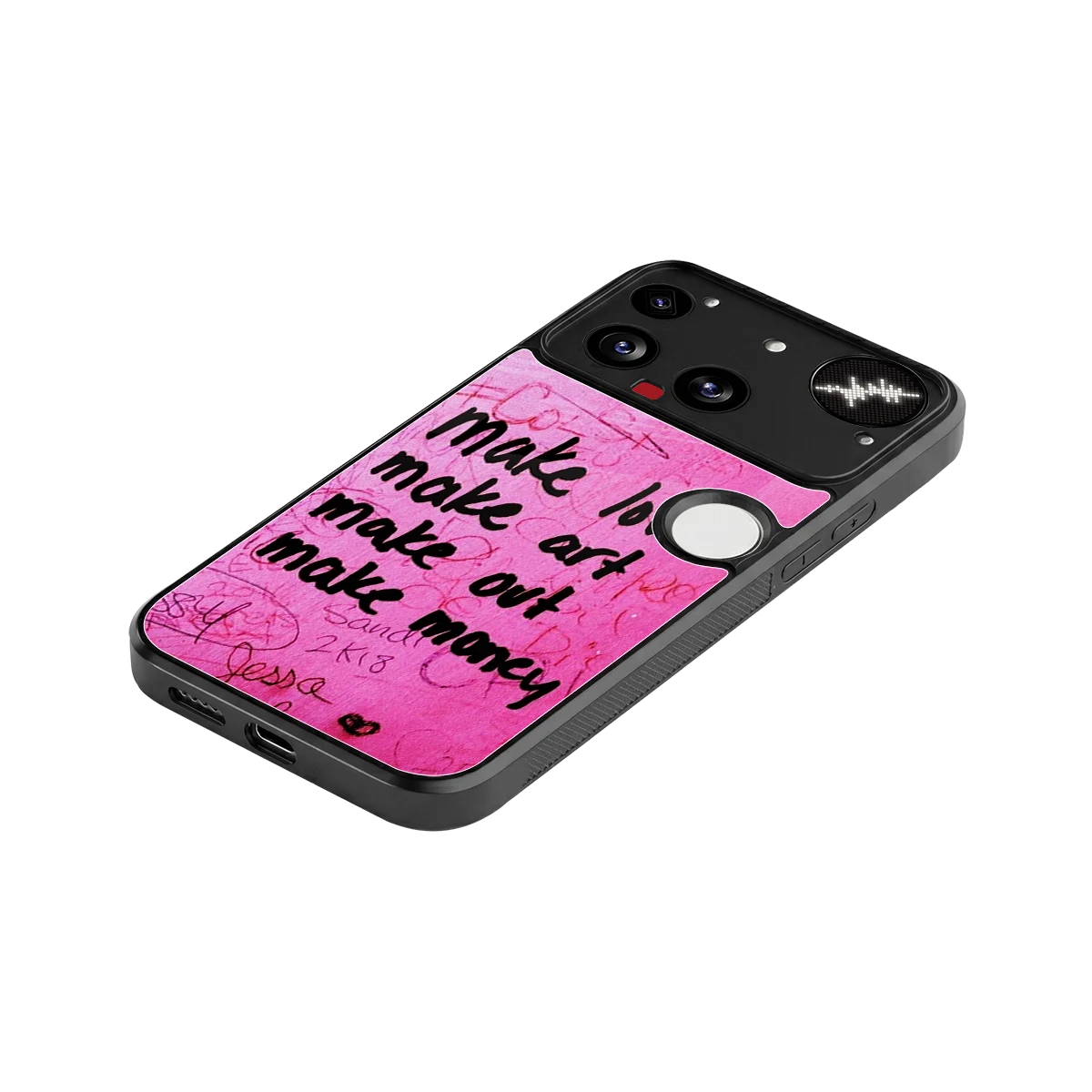 Make Magic stylish phone case for nothing phone 3 | glossy glass and slim fit
