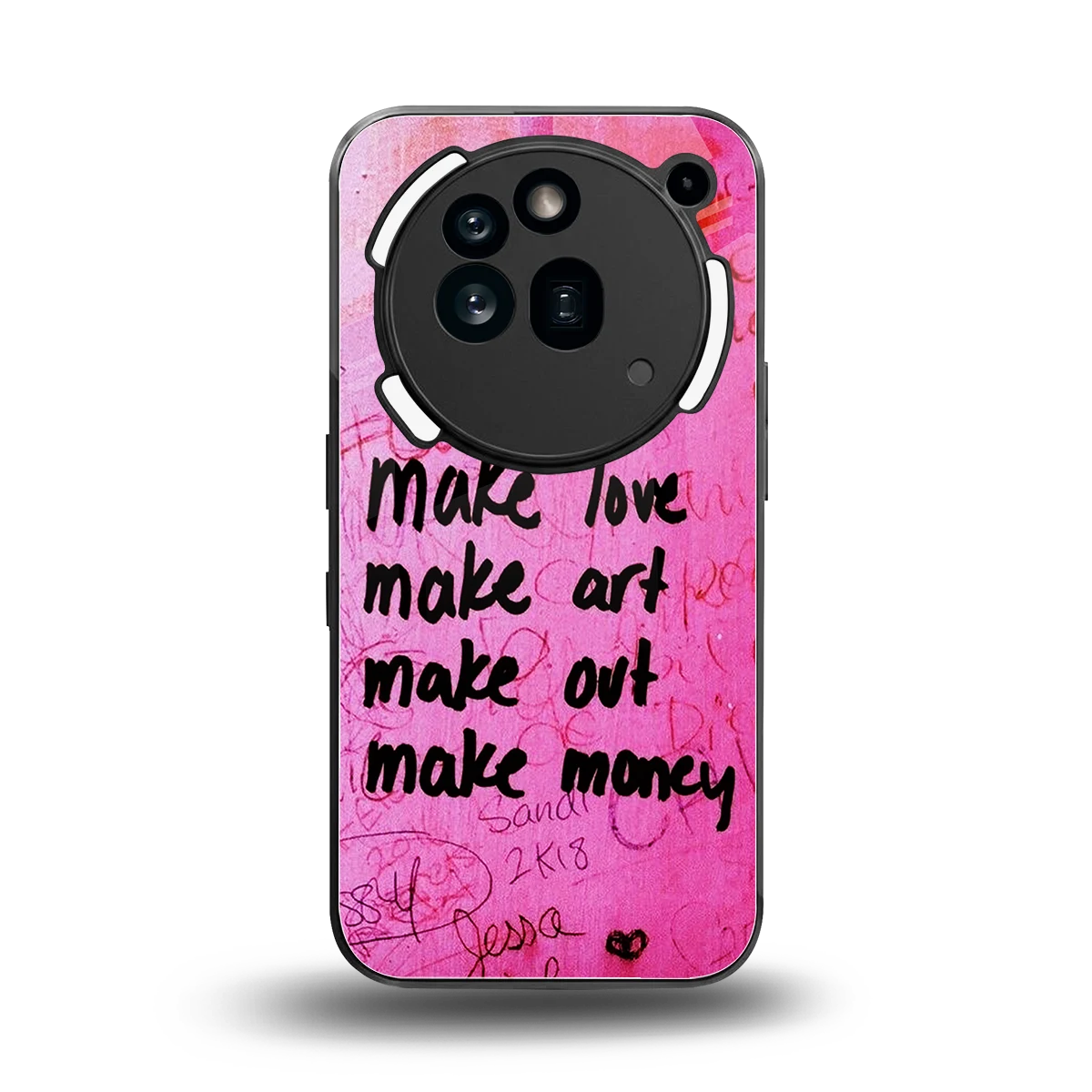 Make Magic back phone cover | glass case for nothing phone 3a pro