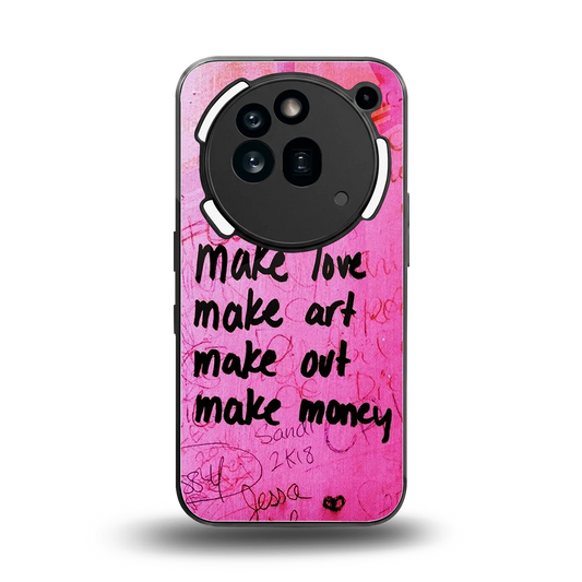 Make Magic back phone cover | glass case for nothing phone 3a pro