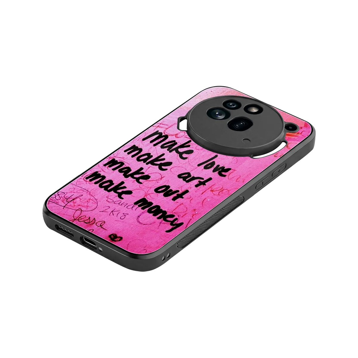 Make Magic stylish phone case for nothing phone 3a pro | glossy glass and slim fit