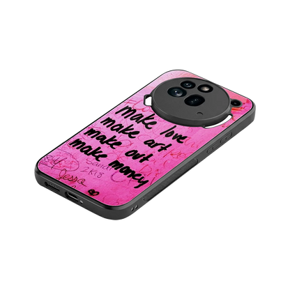Make Magic stylish phone case for nothing phone 3a pro | glossy glass and slim fit
