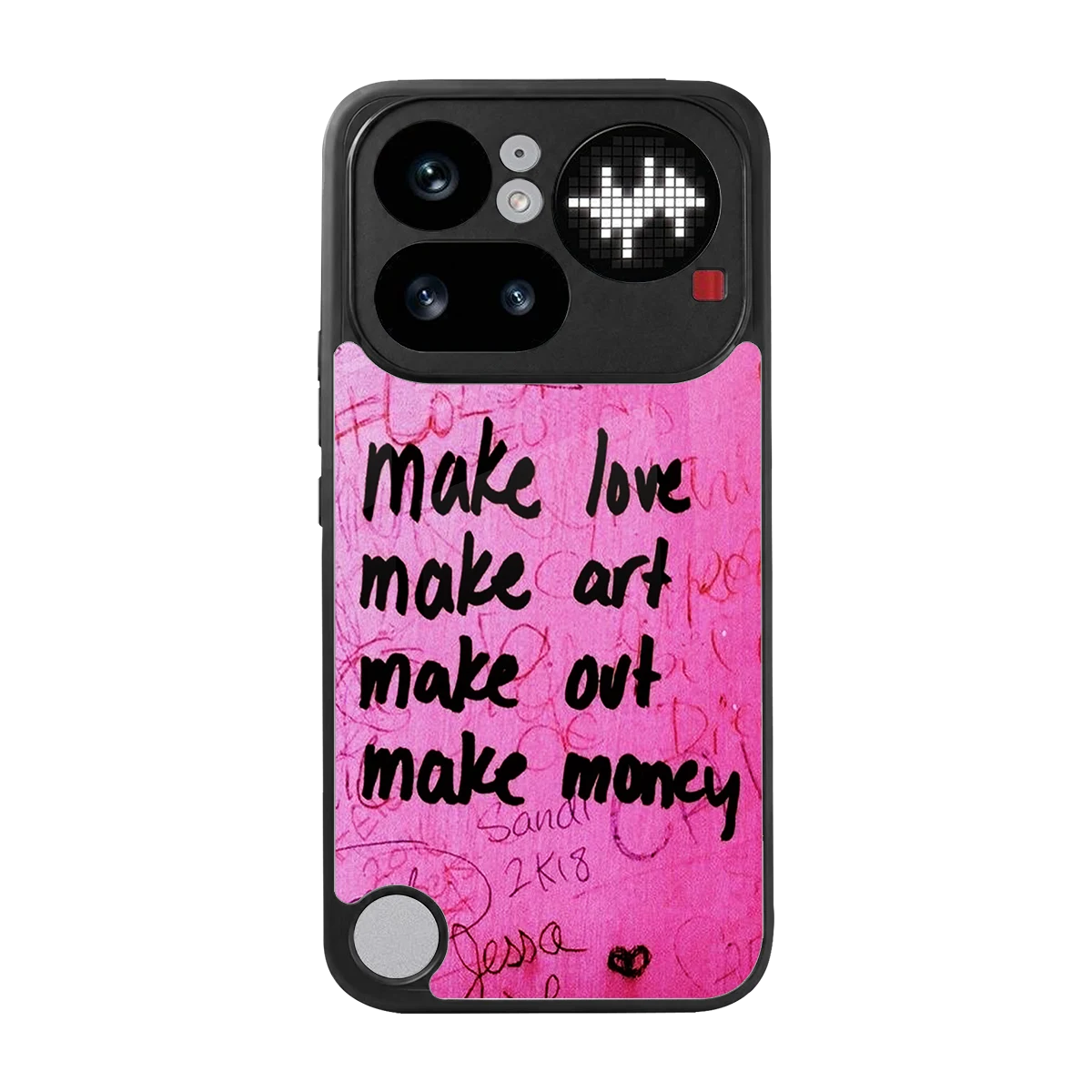 Make Magic back phone cover | glass case for nothing phone 4a pro