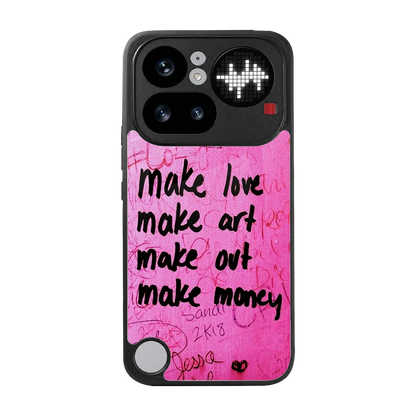 Make Magic back phone cover | glass case for nothing phone 4a pro